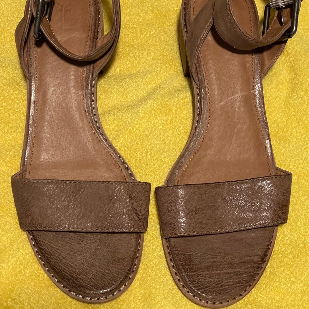 Frye sandals.